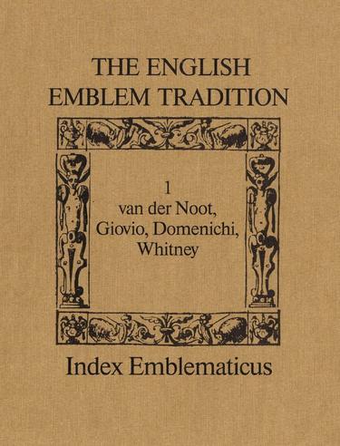 Cover image for The English Emblem Tradition