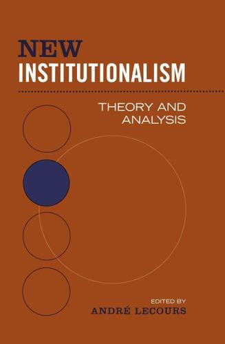 Cover image for New Institutionalism