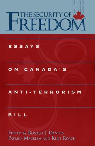 Cover image for The Security of Freedom