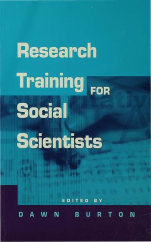 Research Training for Social Scientists