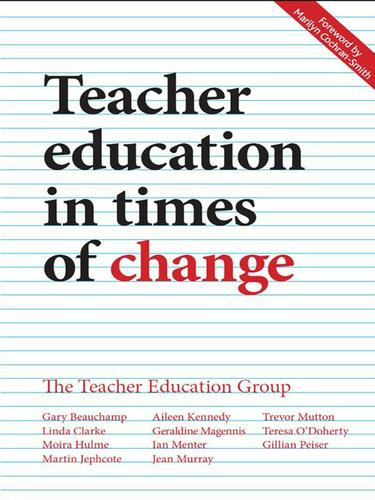 Cover image for Teacher Education in Times of Change