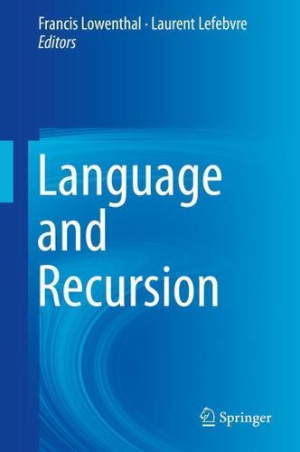 Cover image for Language and Recursion