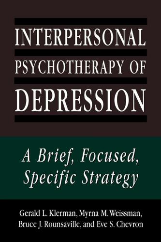 Cover image for Interpersonal Psychotherapy of Depression