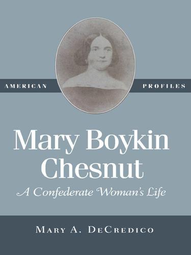 Cover image for Mary Boykin Chesnut
