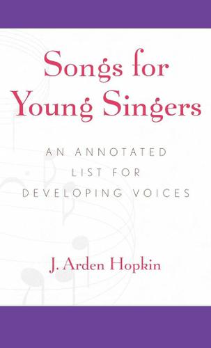 Cover image for Songs for Young Singers