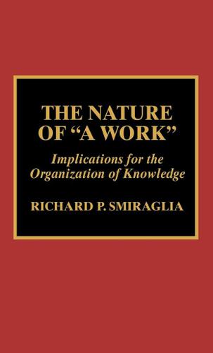 Cover image for The Nature of 'A Work'