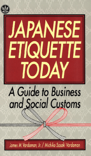 Cover image for Japanese Etiquette Today
