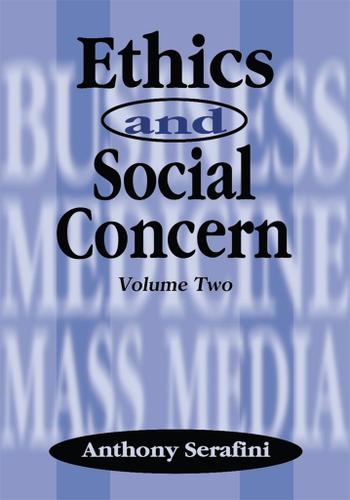 Cover image for Ethics and Social Concern, Volume Two