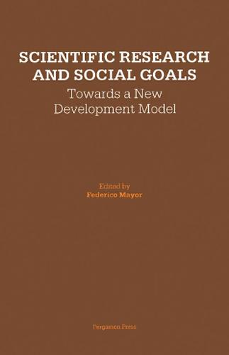 Cover image for Scientific Research and Social Goals