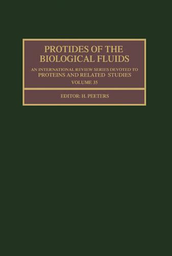 Cover image for Protides of the Biological Fluids