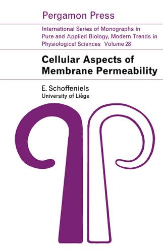 Cover image for Cellular Aspects of Membrane Permeability