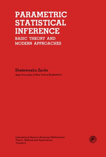 Cover image for Parametric Statistical Inference