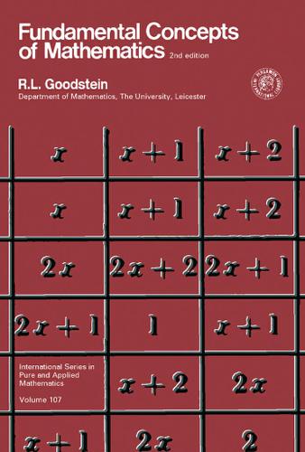 Cover image for Fundamental Concepts of Mathematics