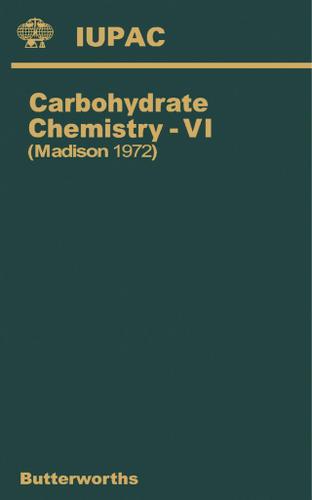 Cover image for Carbohydrate ChemistryVII
