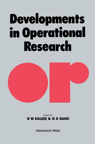 Cover image for Developments in Operational Research
