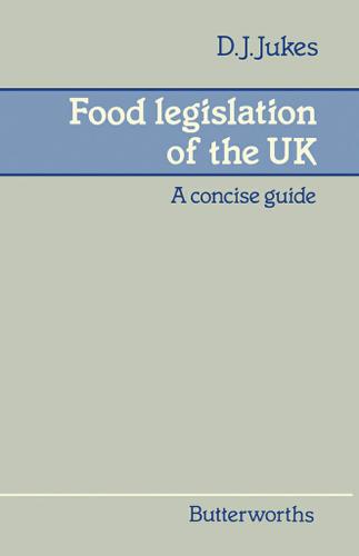 Cover image for Food Legislation of the UK