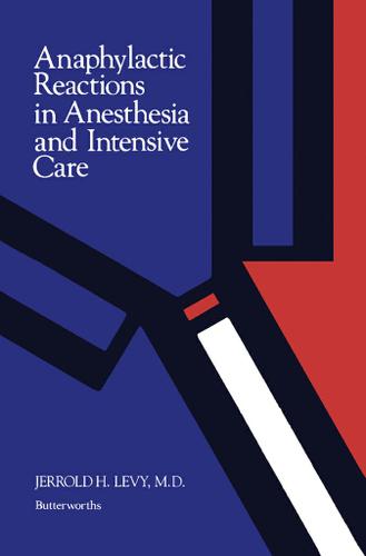 Cover image for Anaphylactic Reactions in Anesthesia and Intensive Care