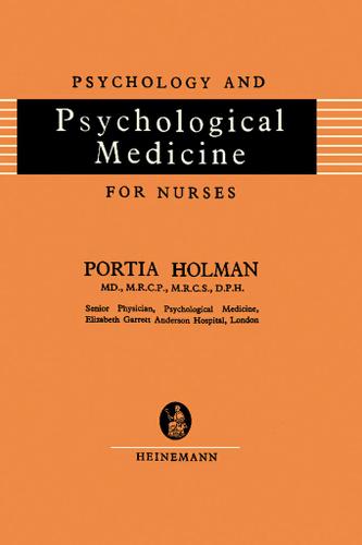 Cover image for Psychology and Psychological Medicine for Nurses
