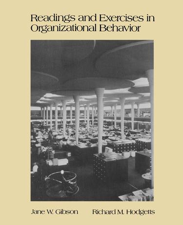 Cover image for Readings and Exercises in Organizational Behavior