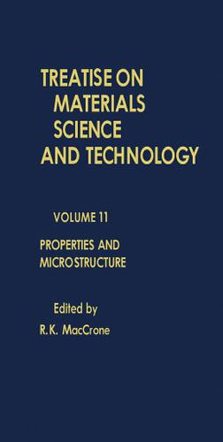 Cover image for Properties and Microstructure