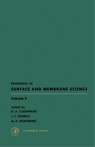 Cover image for Progress in Surface and Membrane Science