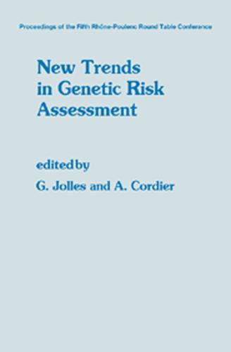 Cover image for New Trends in Genetic Risk Assessment