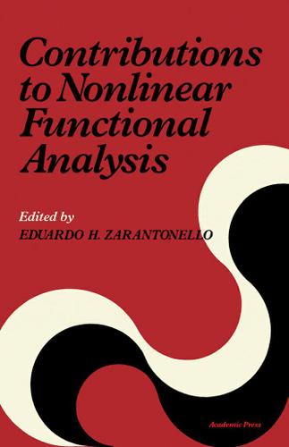 Cover image for Contributions to Nonlinear Functional Analysis