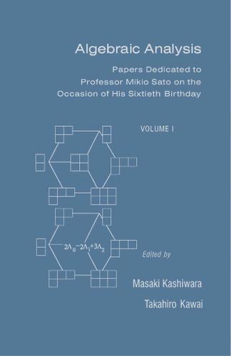 Cover image for Algebraic Analysis