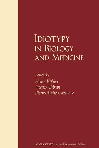 Cover image for Idiotypy in Biology and Medicine