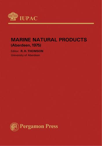 Cover image for International Symposium on Marine Natural Products