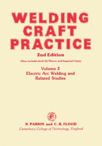Cover image for Electric Arc Welding and Related Studies