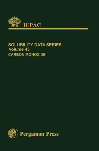 Cover image for Solubility Data Series