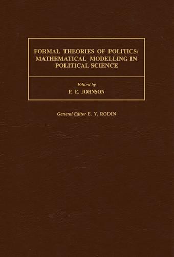 Cover image for Formal Theories of Politics