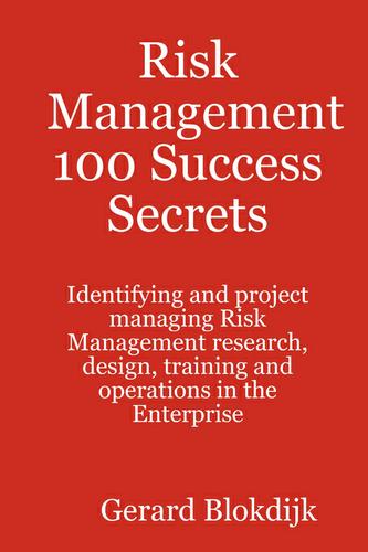 Cover image for Risk Management 100 Success Secrets