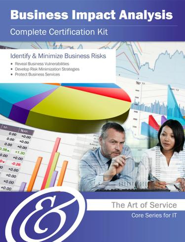 Business Impact Analysis Complete Certification Kit - Core Series for IT