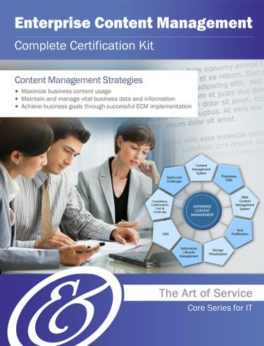 Enterprise Content Management Complete Certification Kit - Core Series for IT