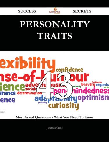 Personality traits 43 Success Secrets - 43 Most Asked Questions On Personality traits - What You Need To Know