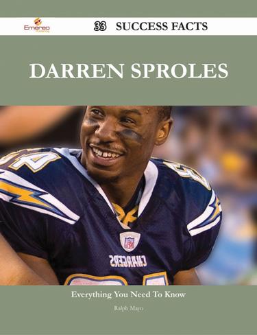 Darren Sproles 33 Success Facts - Everything you need to know about Darren Sproles