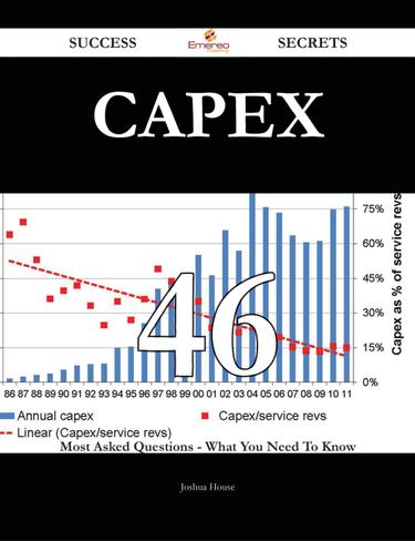 Capex 46 Success Secrets - 46 Most Asked Questions On Capex - What You Need To Know