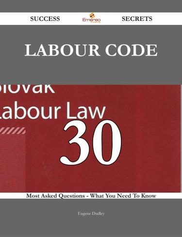 Cover image for Labour code 30 Success Secrets - 30 Most Asked Questions On Labour code - What You Need To Know