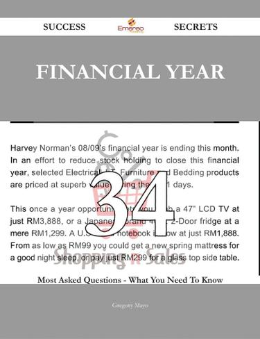 Financial Year 34 Success Secrets - 34 Most Asked Questions On Financial Year - What You Need To Know