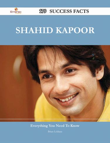 Shahid Kapoor 179 Success Facts - Everything you need to know about Shahid Kapoor