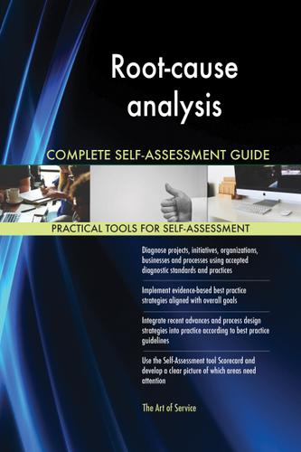 Cover image for Root-cause analysis Complete Self-Assessment Guide
