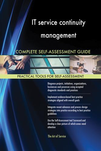 Cover image for IT service continuity management Complete Self-Assessment Guide