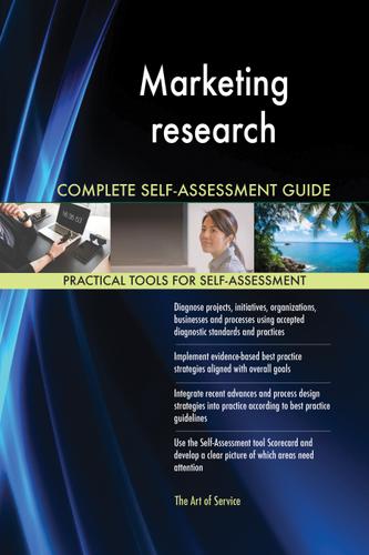 Cover image for Marketing research Complete Self-Assessment Guide