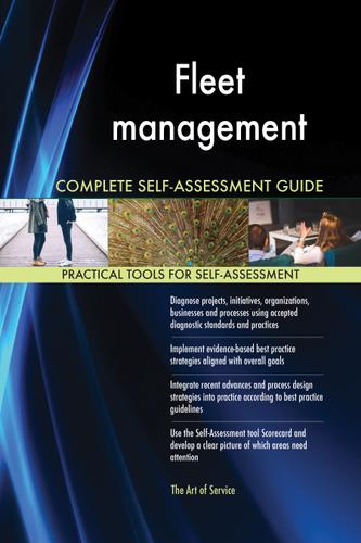 Cover image for Fleet management Complete Self-Assessment Guide