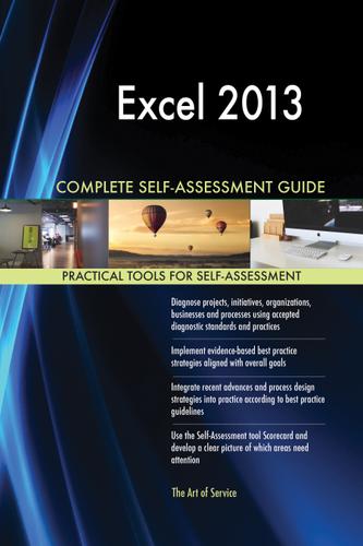 Cover image for Excel 2013 Complete Self-Assessment Guide