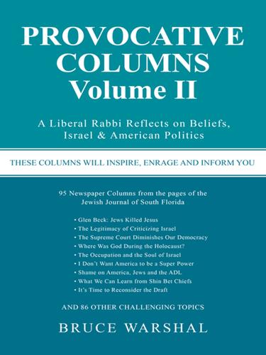 Cover image for Provocative Columns Volume Ii