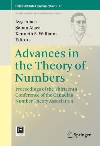 Cover image for Advances in the Theory of Numbers