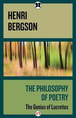 Cover image for The Philosophy of Poetry